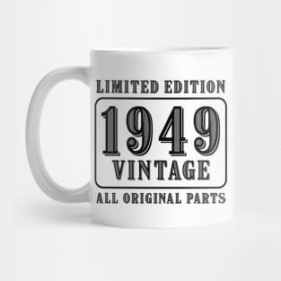 All original parts vintage 1949 limited edition birthday Mug